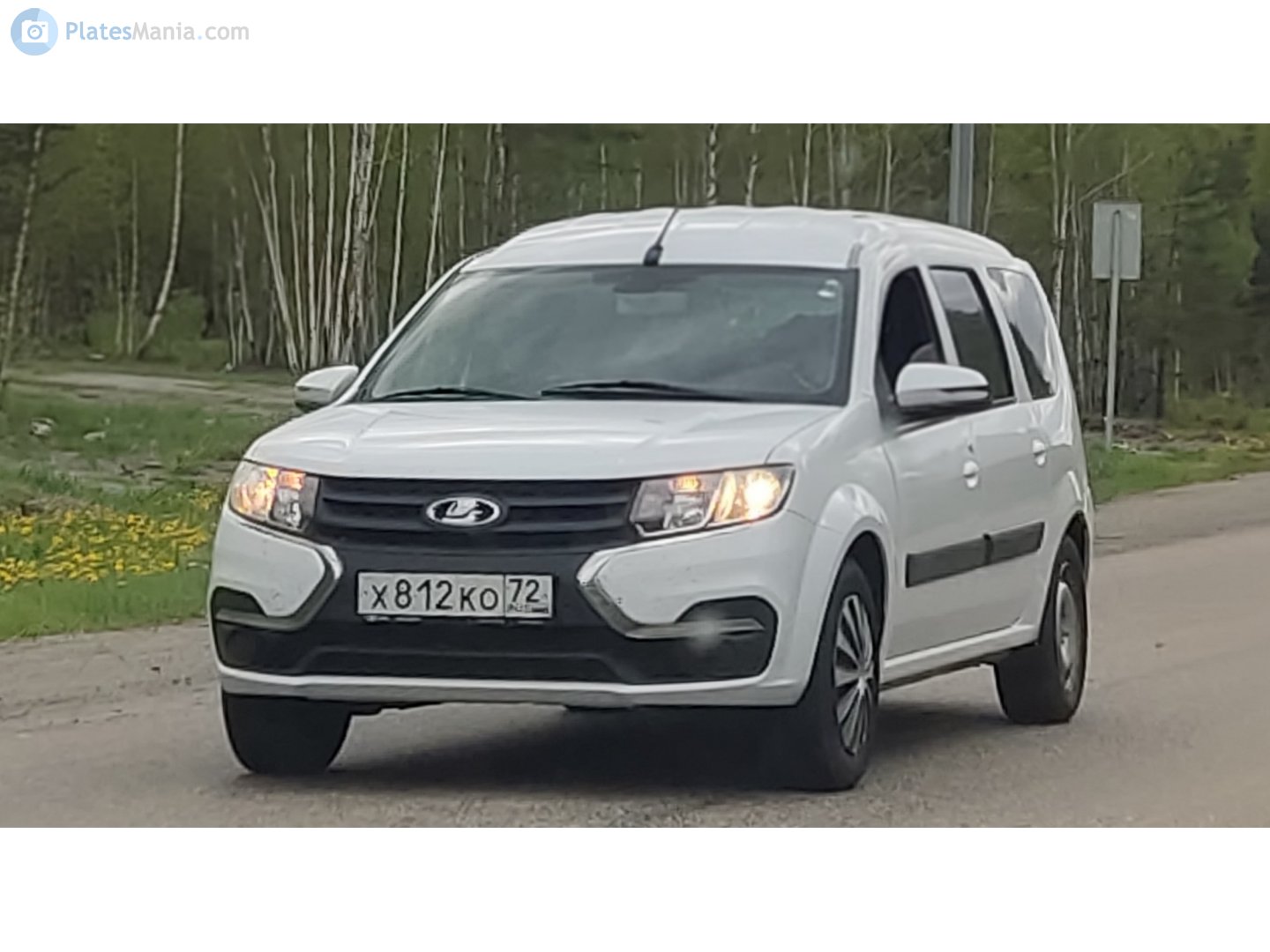 х 812 ко 72, Lada (VAZ) Largus 1st gen R90, facelift (KS0/RS0), 2021–