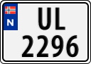 License plate of Norway, Trailers, motorcycles, special vehicles