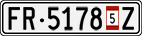 License plate of Switzerland, Vehicles w/o paid duty (with 