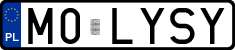License plates of Poland, Vanity Plates