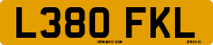 License plate of the United Kingdom, 1983 year system