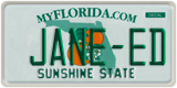 Florida, Vanity Plates
