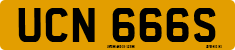 License plate of the United Kingdom, 1963 year system