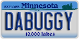 Minnesota, Vanity Plates