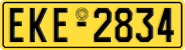 License plate of Greece, Trucks
