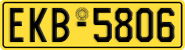 License plate of Greece, Trucks