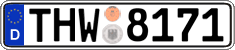 German license plate, Authorities and federal agencies