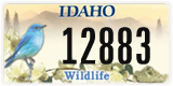 Idaho, Specialty plates