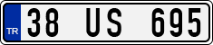License plate of Turkey, Regular plates