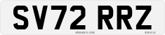 License plate of the United Kingdom, 2001 year system