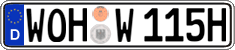 German license plate, Plates for oldtimers (type 