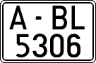 License plates of Spain, 1971 year series
