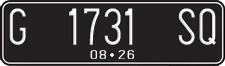 License plate of Indonesia, Regular plates