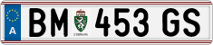 License plate of Austria, Regular plates