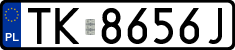 License plates of Poland, Regular car plates
