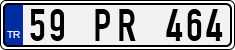 License plate of Turkey, Regular plates