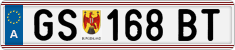 License plate of Austria, Regular plates