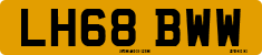 License plate of the United Kingdom, 2001 year system