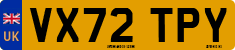 License plate of the United Kingdom, 2001 year system