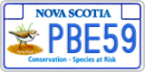 Nova Scotia, Specialty plates (ABC12)