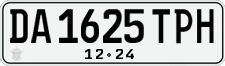 License plate of Indonesia, Regular plates