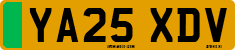 License plate of the United Kingdom, 2001 year system