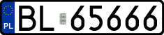 License plates of Poland, Regular car plates