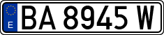 License plates of Spain, 1971 year series