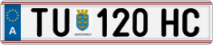 License plate of Austria, Regular plates