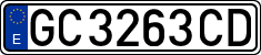License plates of Spain, 1971 year series