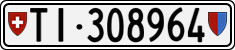 License plate of Switzerland, Cars