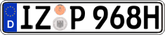 German license plate, Plates for oldtimers (type 