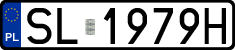 License plates of Poland, Regular car plates