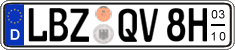 German license plate, Seasonal plates (Oldtimers)