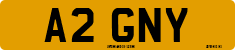 License plate of the United Kingdom, 1983 year system