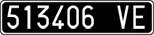 License plate of Italy, Cars (1927 year series)