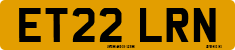 License plate of the United Kingdom, 2001 year system