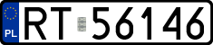 License plates of Poland, Regular car plates