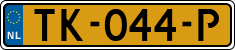 License plate of the Netherlands, Cars