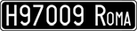 License plate of Italy, Cars (1927 year series)