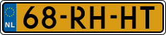 License plate of the Netherlands, Cars
