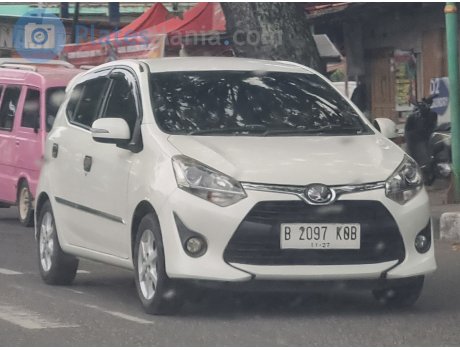 B 2097 KOB, Toyota Agya