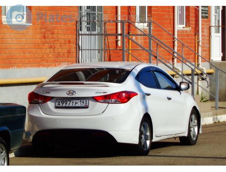 а997тр193, Hyundai Avante