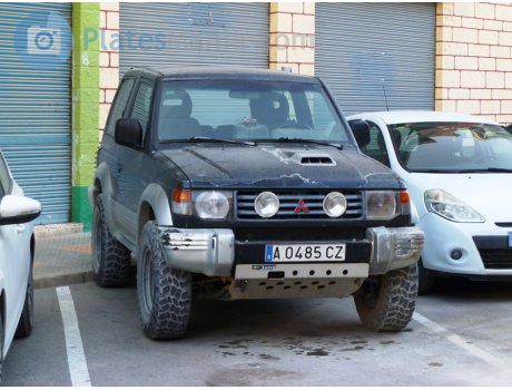 A 0485 CZ, Mitsubishi Montero