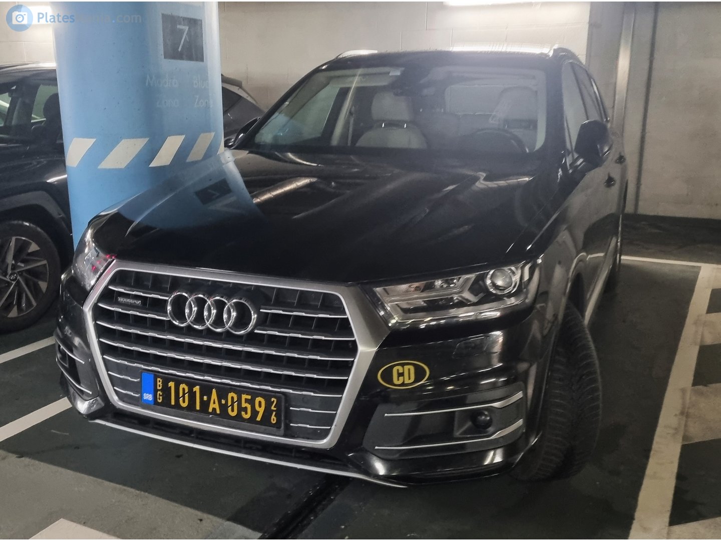 BG 101-A-059, Audi Q7 2nd gen (4MB), 2015–2019