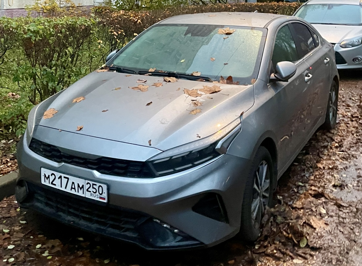 м 217 ам 250, Kia Cerato 4th gen (Grand) Sedan (BD), facelift, 2021–