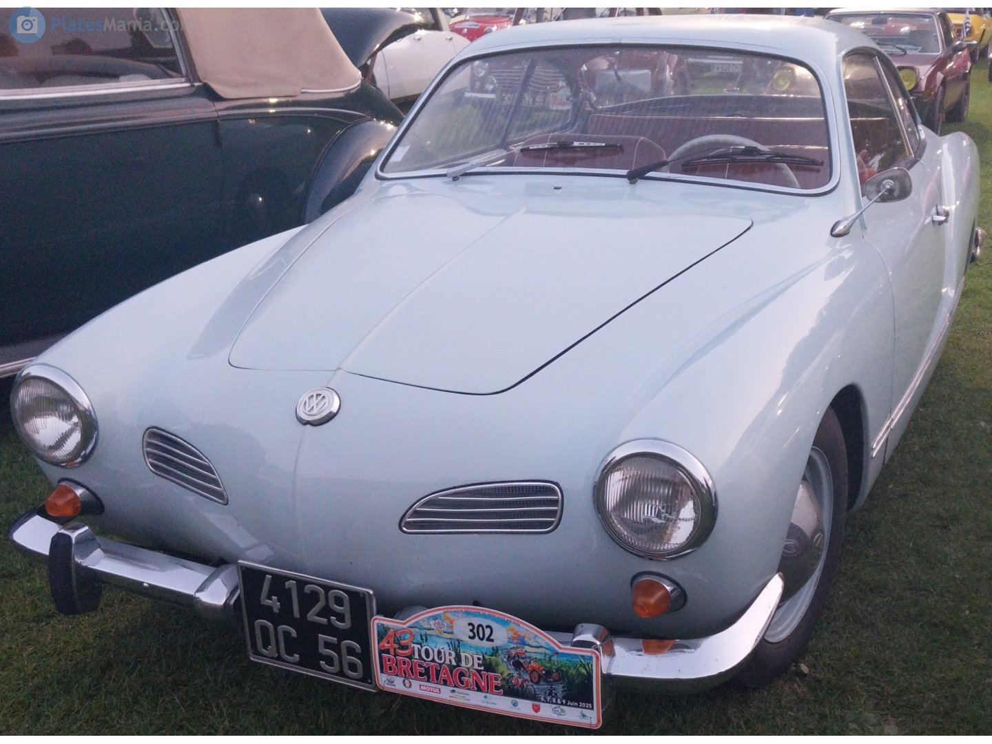 4129 QC 56, Volkswagen Karmann-Ghia Coupé (Typ 14), 1955–1974