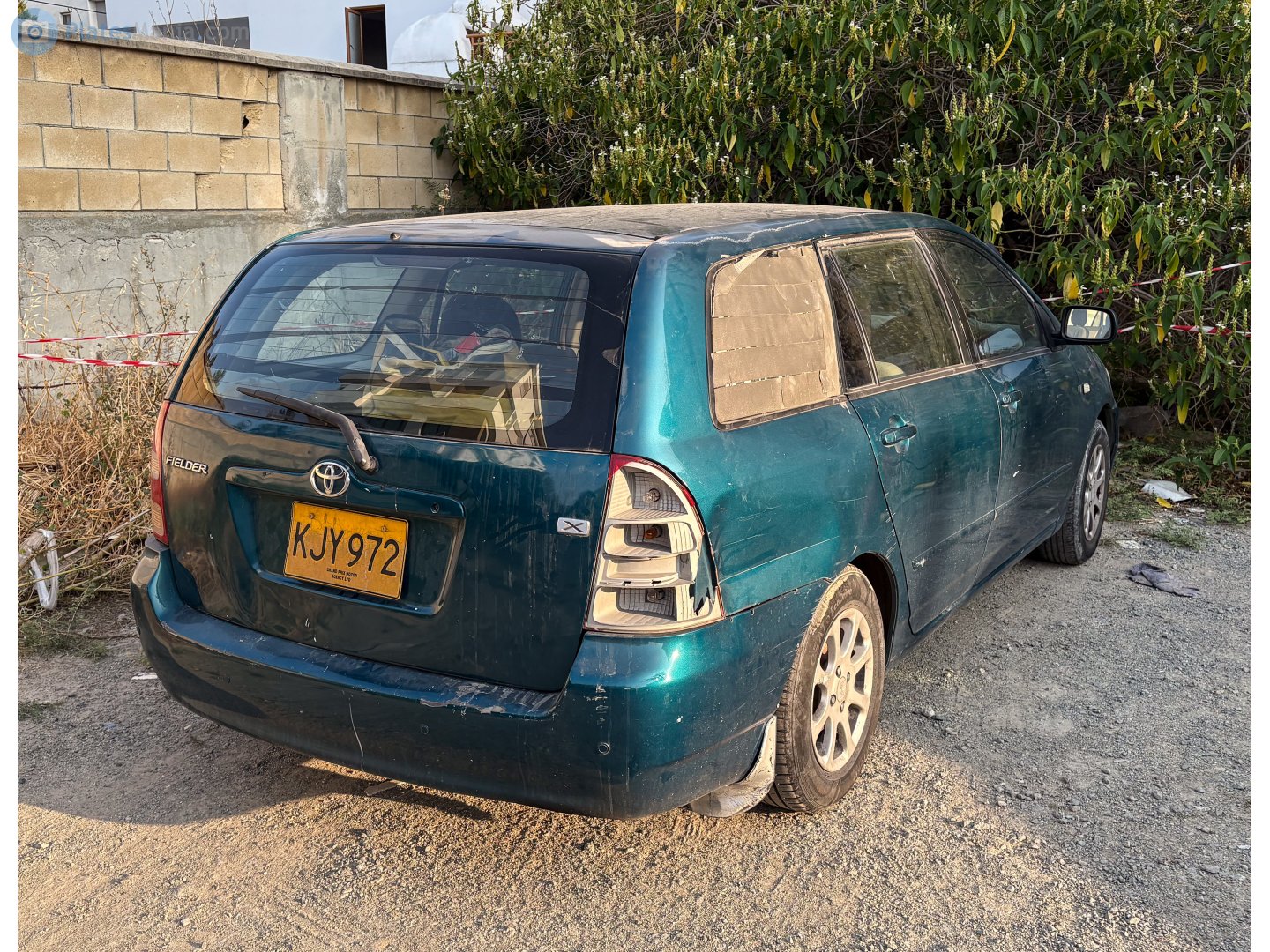 KJY 972, Toyota Corolla Fielder 1st gen (E120), 2000–2006