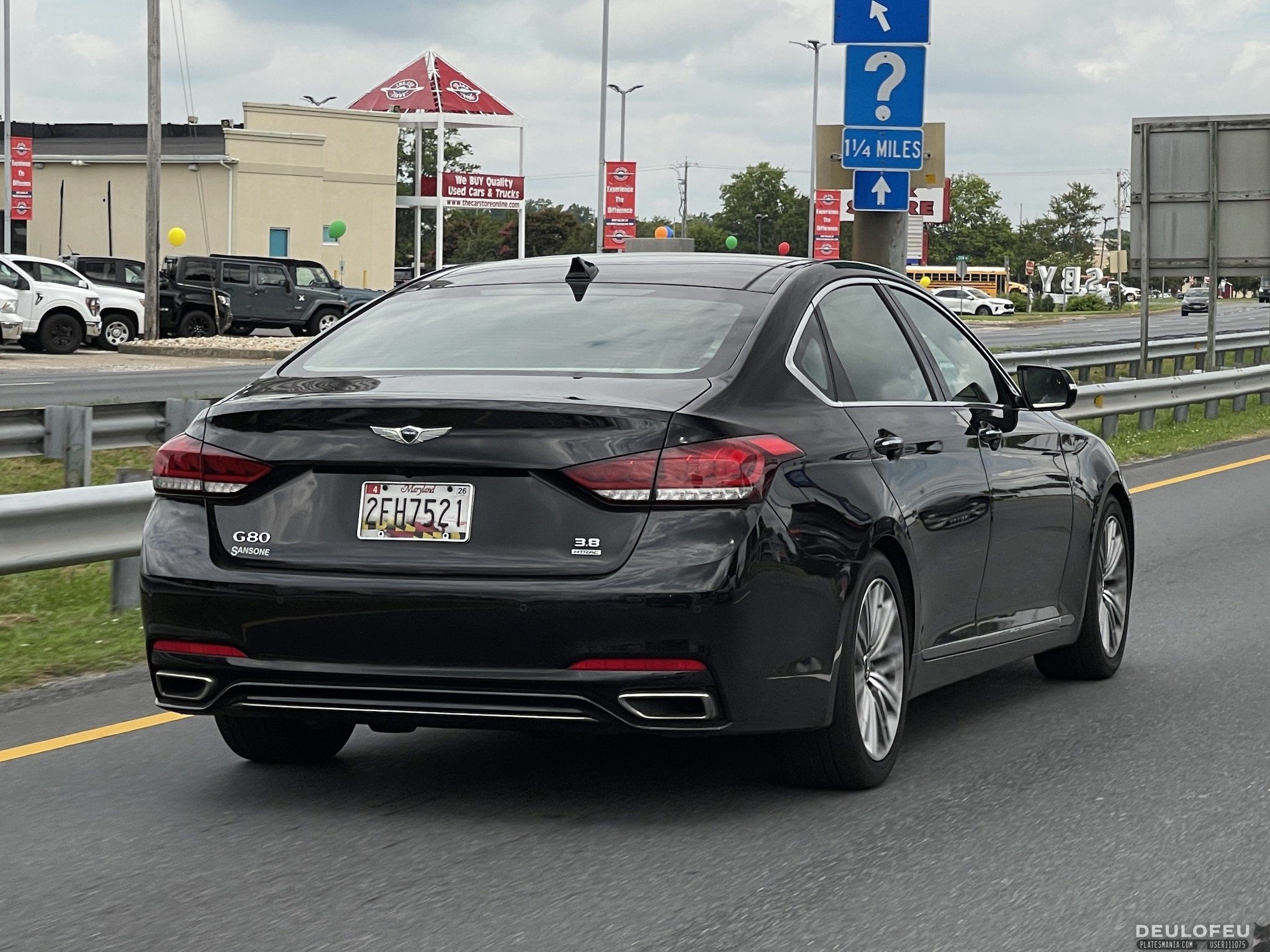 2FH7521, Genesis G80 1st gen (DH), 2016–2020