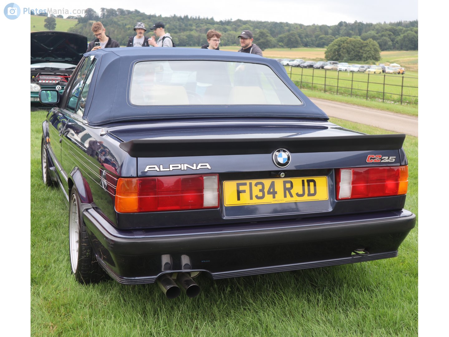 F134RJD, BMW 3 Series 2nd gen Alpina C1/C2/B3 Convertible (E30), 1986–1992